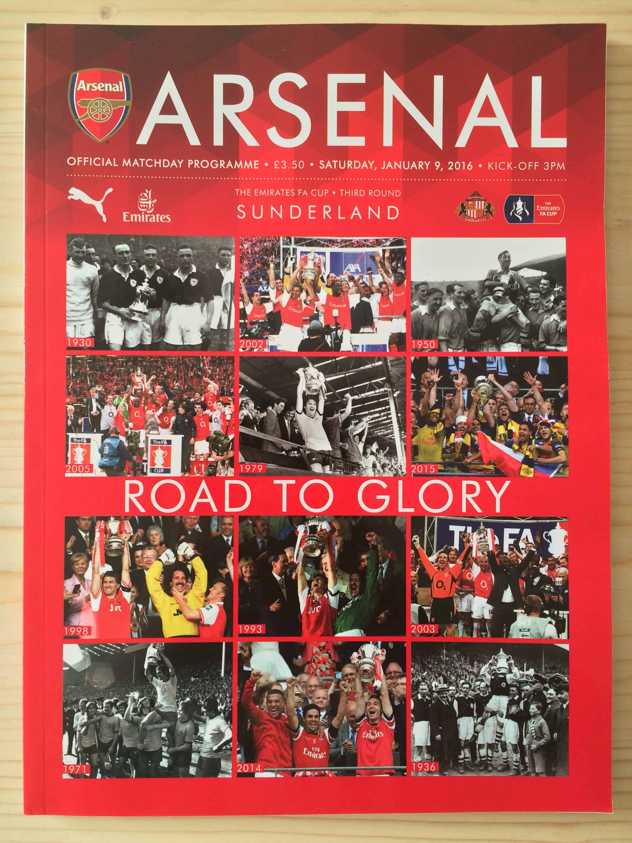 Arsenal FC v Sunderland FC